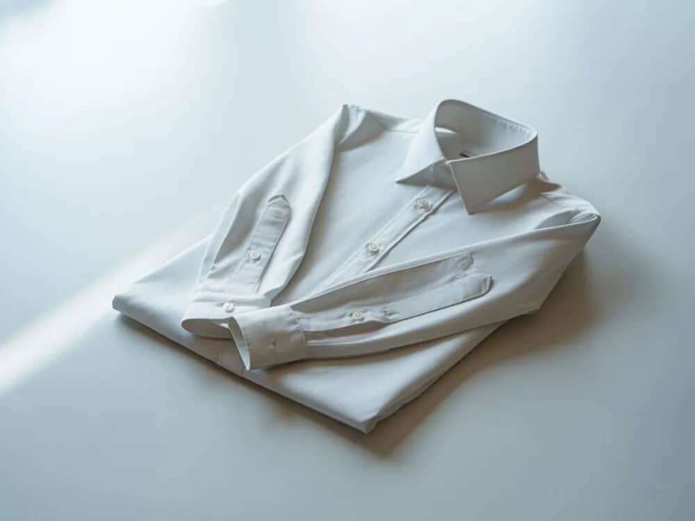 Jak składać bluzki z długim rękawem, aby uniknąć zagnieceń